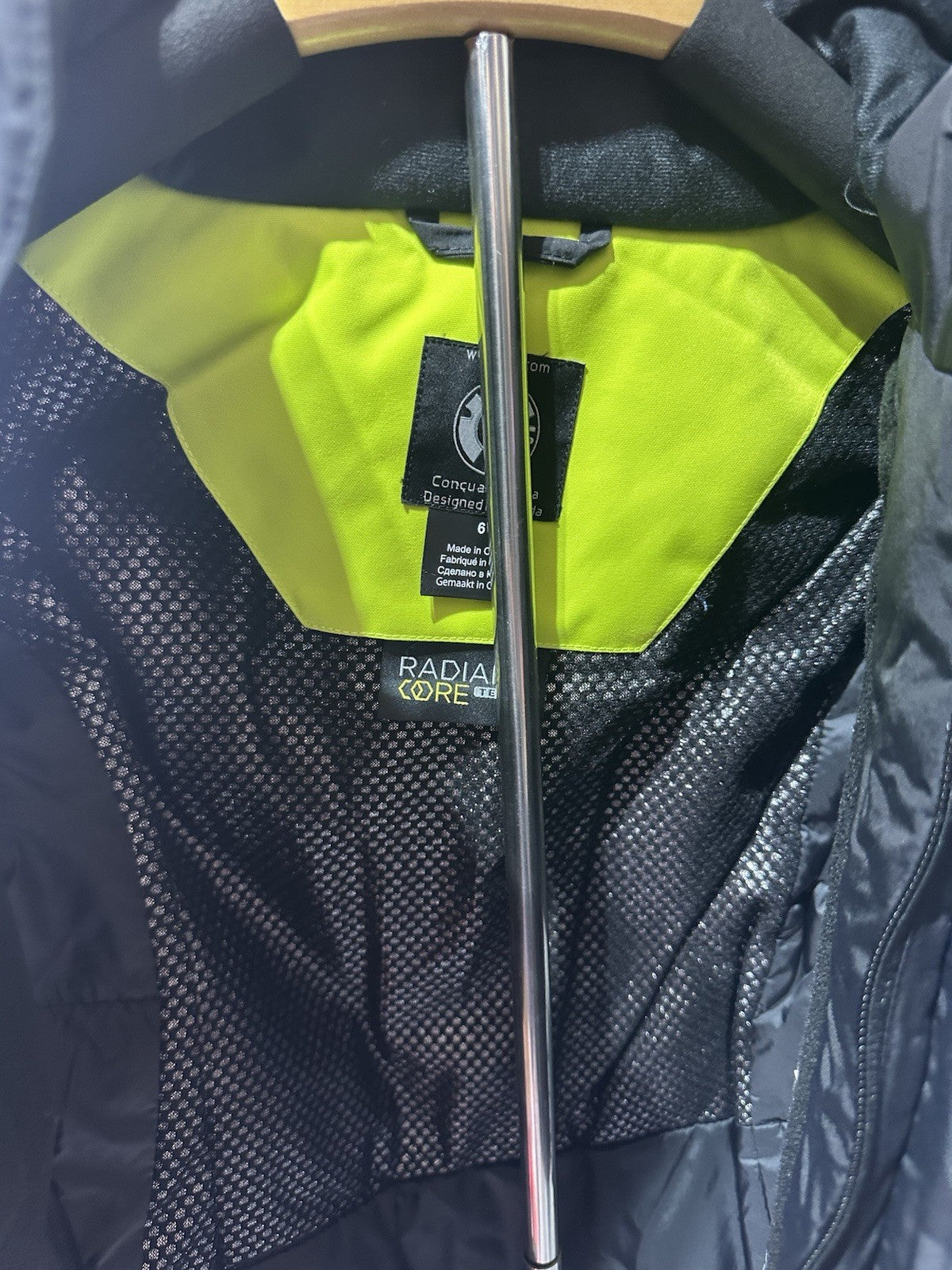 Kids Ski Jacket Windproof Waterproof Size 6 Indigo Blue Winter Outerwear