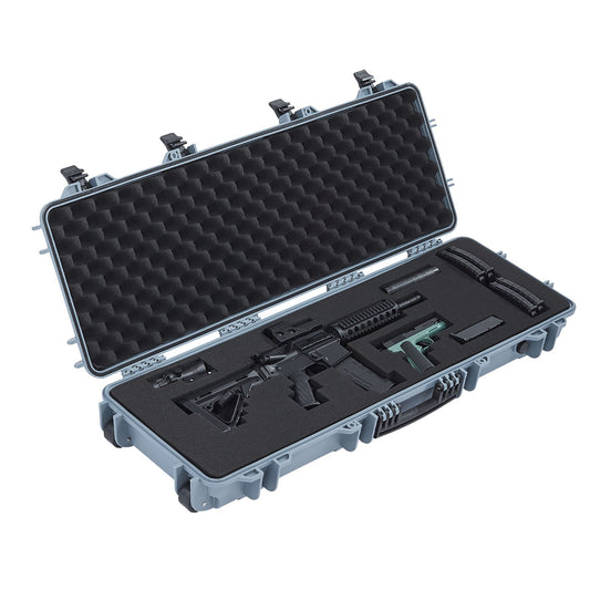 Waterproof Rifle Case with Custom Foam Inserts and Secure Locking