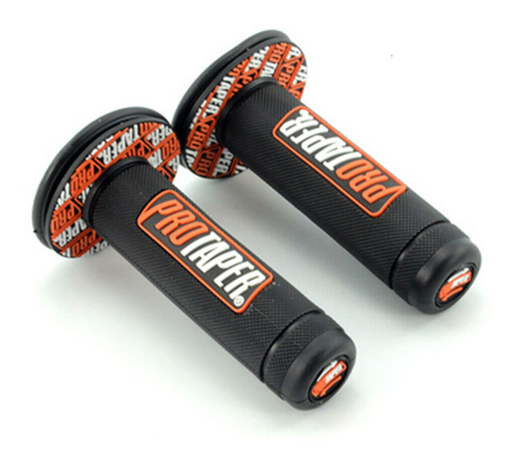 Orange Pro Taper Handlebar Grips for ATV BMX Mountain Bikes and Scooters