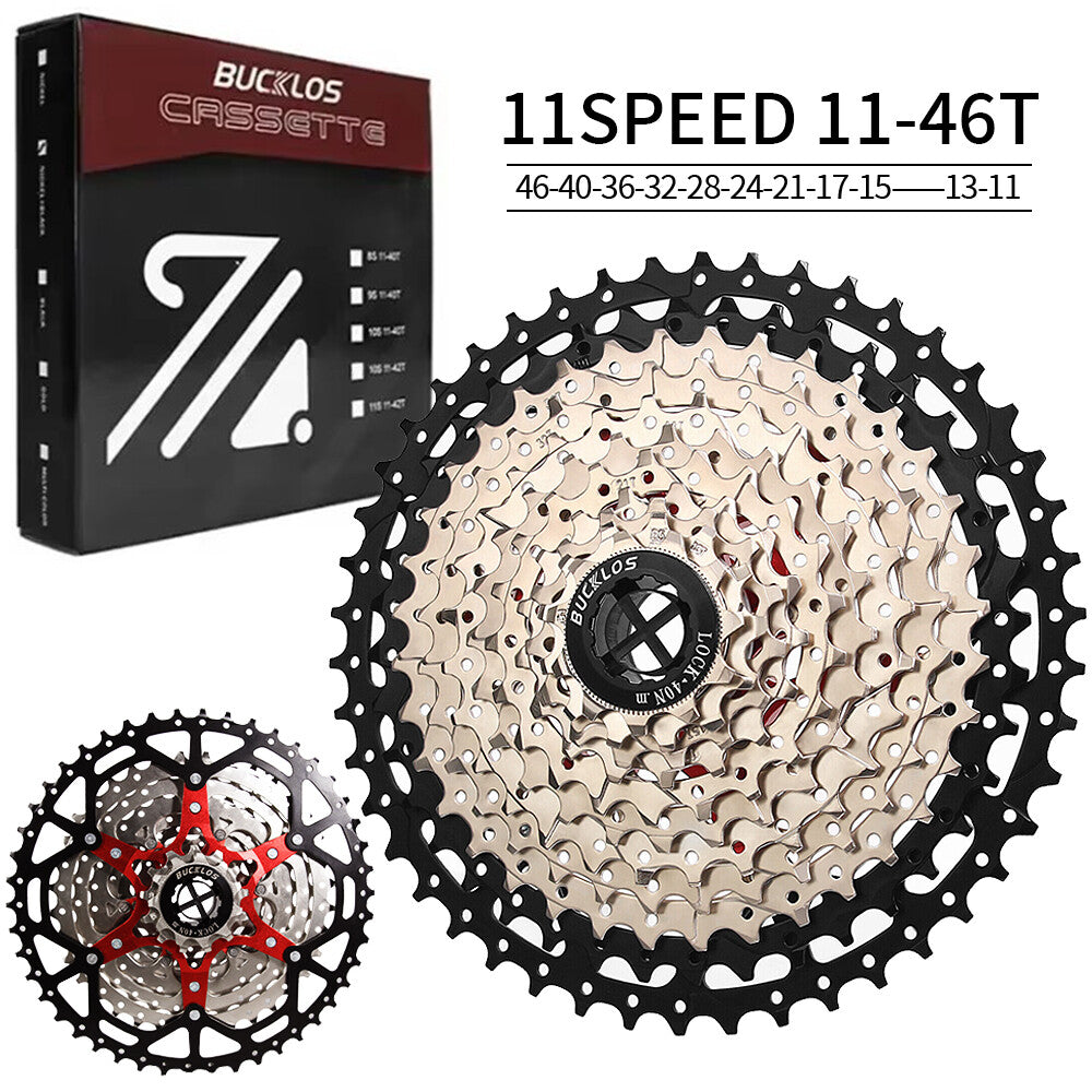 Bike Cassette and Chain Set for Shimano SRAM 8-12 Speed, 11-52T