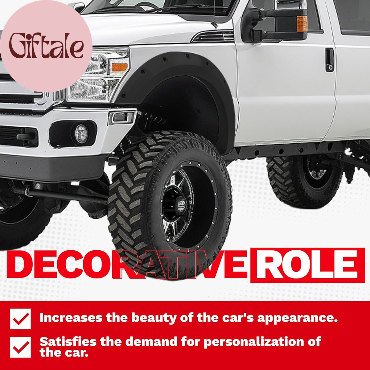 Ford F250 F350 Super Duty Fender Flares Set 1999-2007 Off-Road Protection