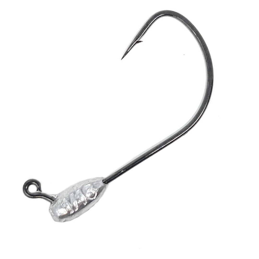 Reaction Tackle Lead Tube Jig Heads 10 Pack Fishing Lures for Bass & Smallmouth