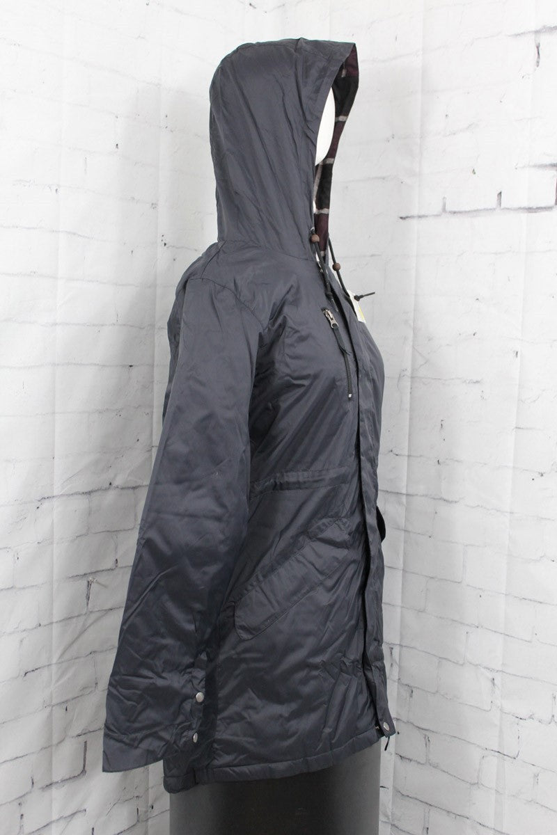 Women's Snow Jacket with Water-Resistant Shell & Insulation - Black, Medium