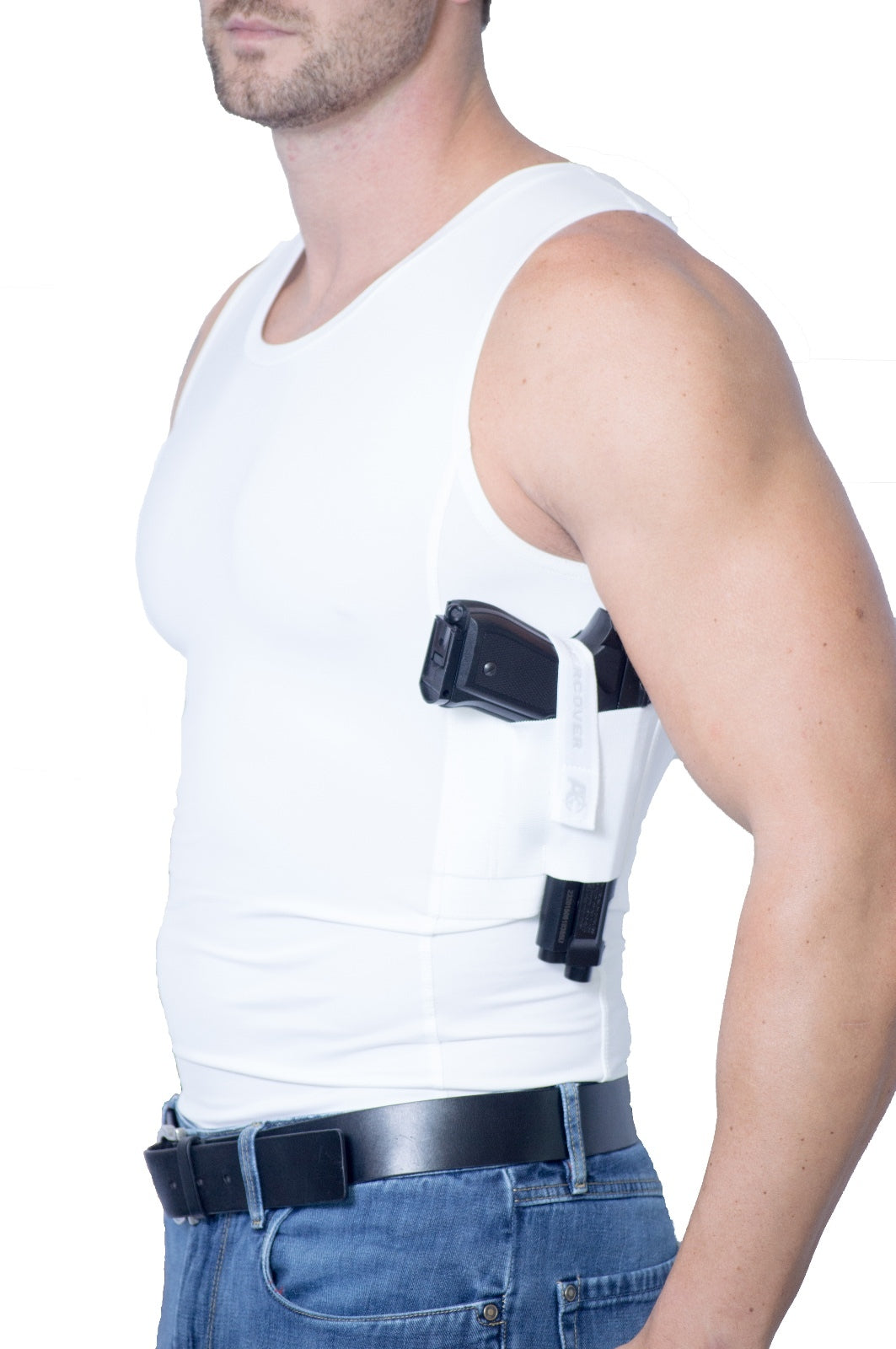 Concealed Carry Tank Top Shirt with Dual Holsters - All Sizes & Colors