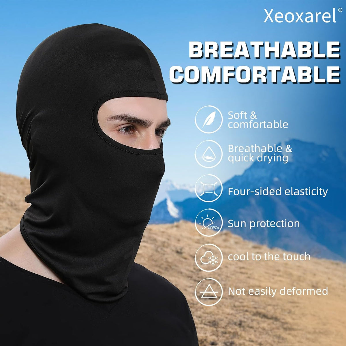Balaclava Skull Mask for Cold Weather Motorcycle and Outdoor Sports