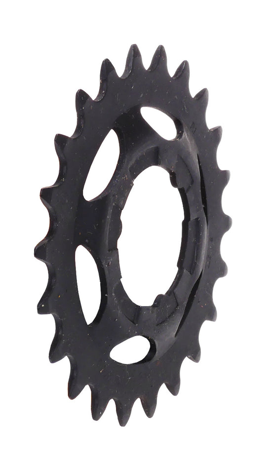 Bicycle Coaster Brake Sprocket 21 Tooth Steel Cog for 1/8" Chain Black