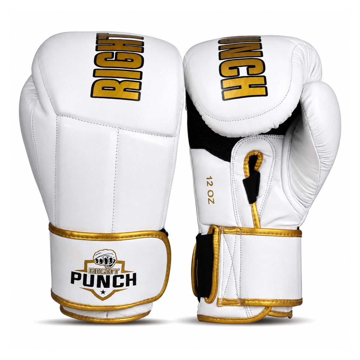Leather Boxing Gloves for Men & Women - Durable Training & Sparring Gear