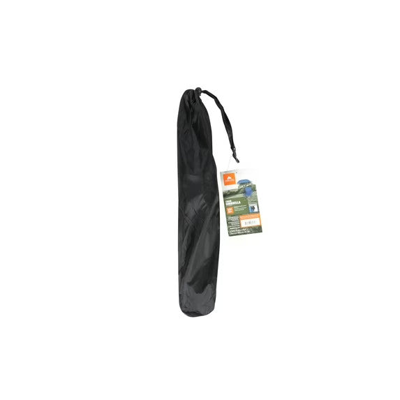 Outdoor Chair Umbrella with Clamp - Large 42x42 Inches, Black