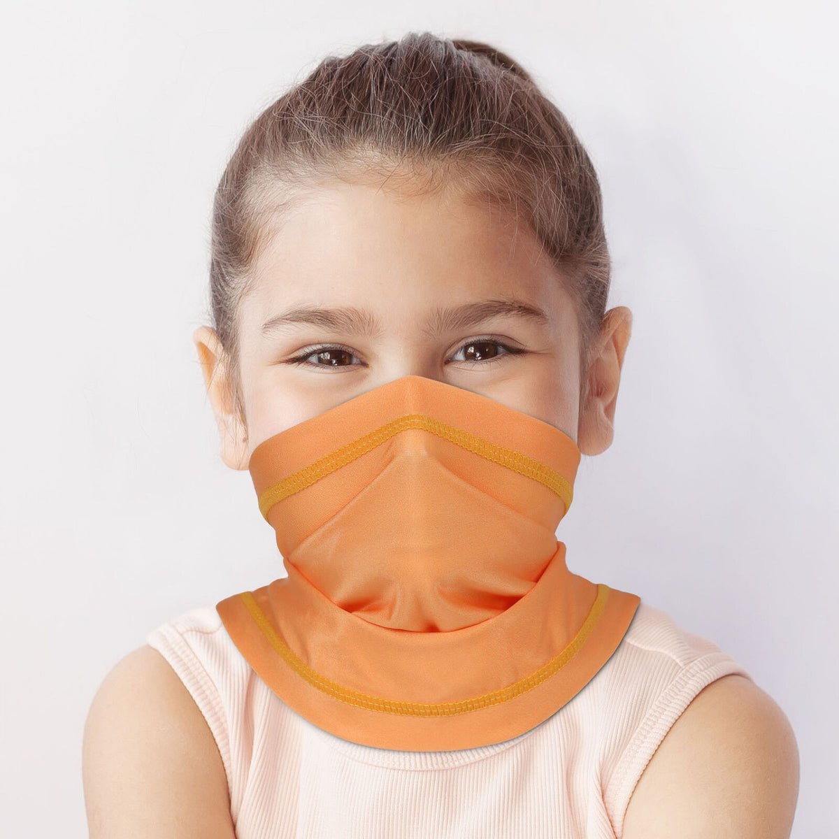 Kids UV Protection Breathable Neck Gaiter Face Mask Scarf Balaclava