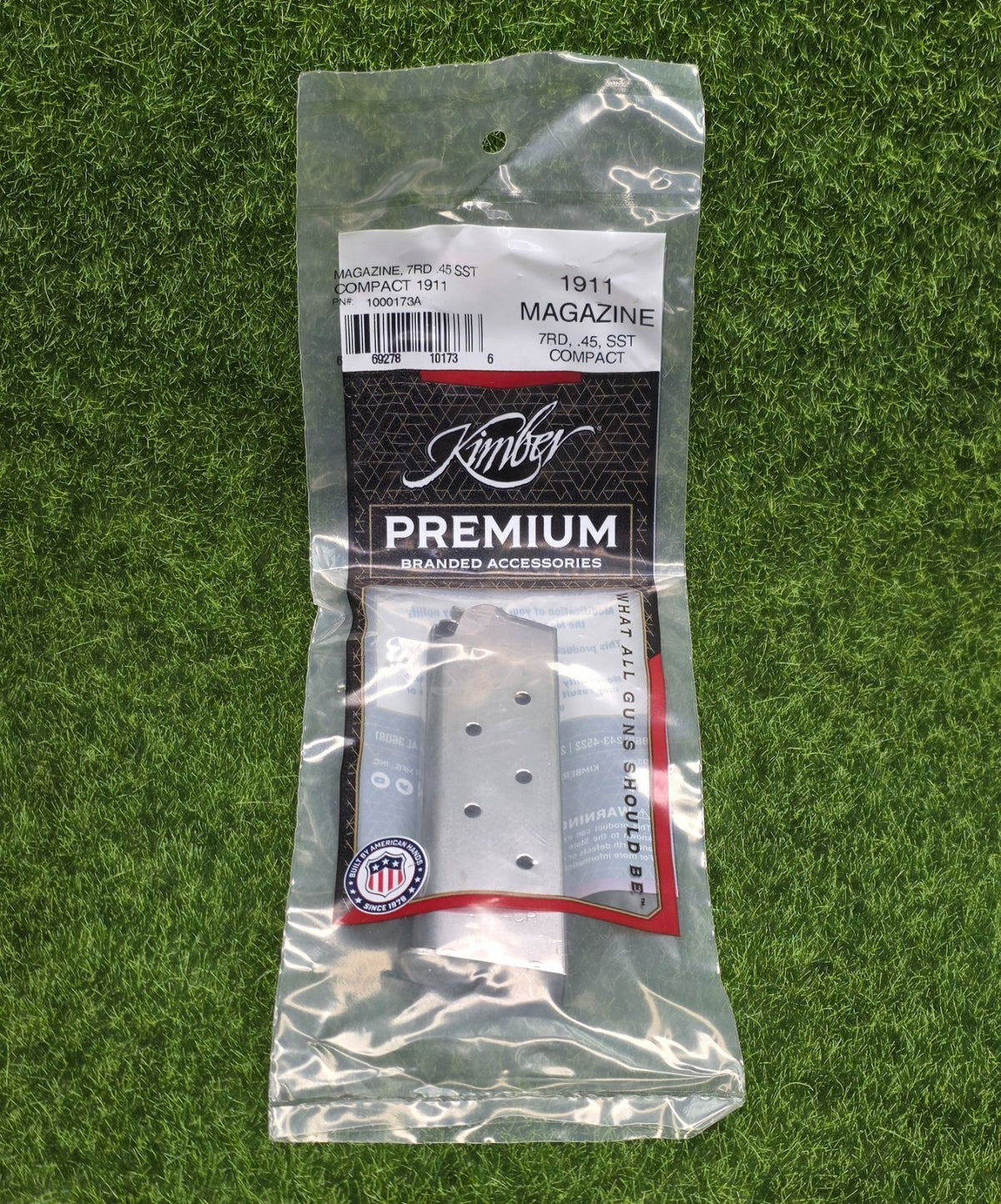 Kimber 1911 Compact .45 ACP 7-Round Stainless Pistol Magazine