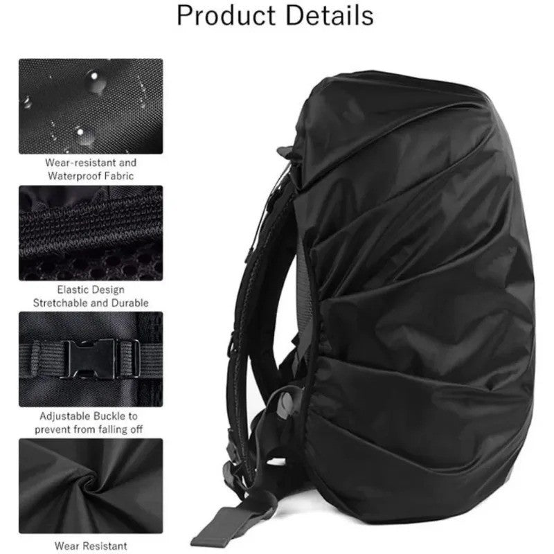 Reflective Waterproof Backpack Rain Cover for Hiking Camping Cycling