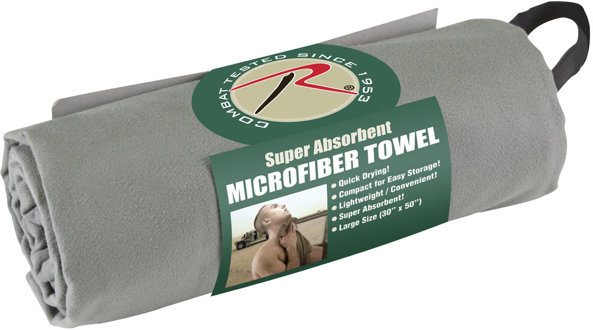 Microfiber Quick Dry Towel - Lightweight, Absorbent, Packable for Travel & Outdoor Use