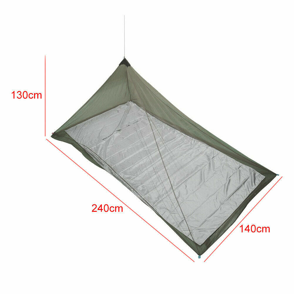 Portable Outdoor Camping Mosquito Net Tent - Foldable Breathable Mesh