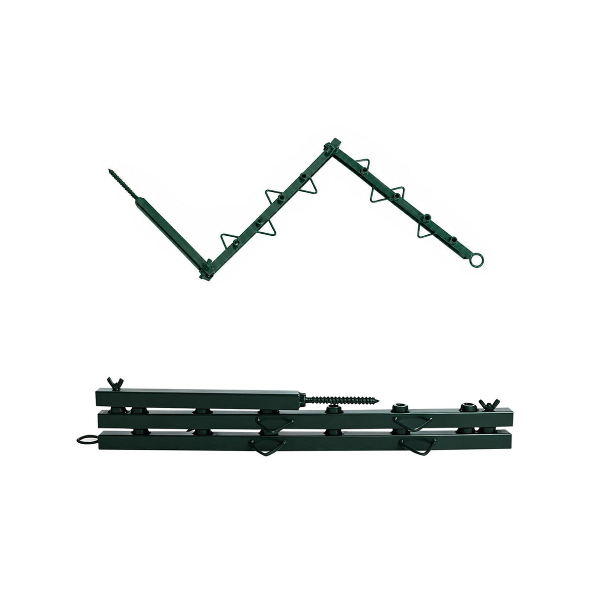 Camouflage Branch Stand Set for Hunting Tree Concealment - Weatherproof Metal