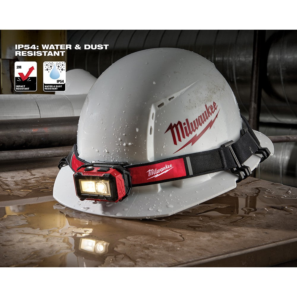 Rechargeable Magnetic Headlamp with Task Light - Milwaukee MILW 2012R