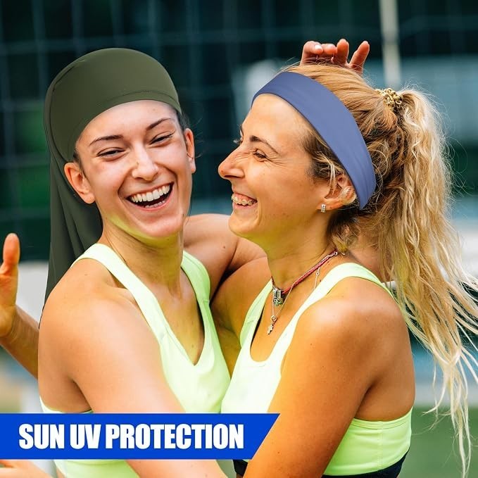 4 Pack Breathable UV Sun Protection Neck Gaiters - Cooling Face Cover