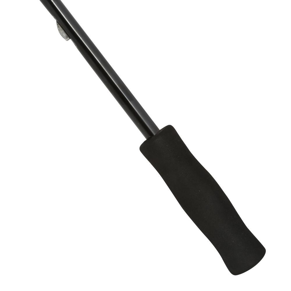 Large Black and White Golf Umbrella 60-Inch Parasol Rain Shield