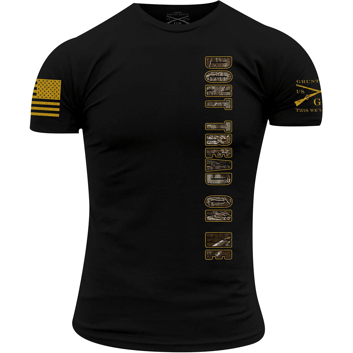 Realtree Edge Don't Tread On Me T-Shirt Black