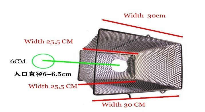 Fishing Trap for Crawfish Shrimp and Crayfish - 20x12x10 Inches