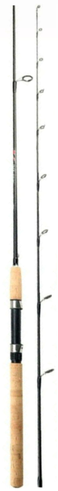 Portable Spinning Fishing Pole Carbon Fiber Rod - Medium Heavy, Lightweight & Fast Action