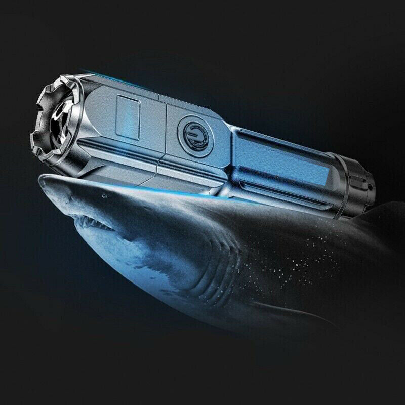 Rechargeable LED Flashlight 990000LM Tactical Zoomable Torch 1-3 Pack