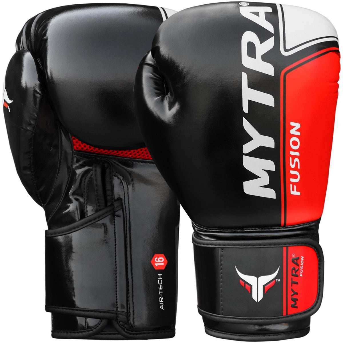 Leather Boxing Gloves for Sparring and Training - 10oz to 16oz