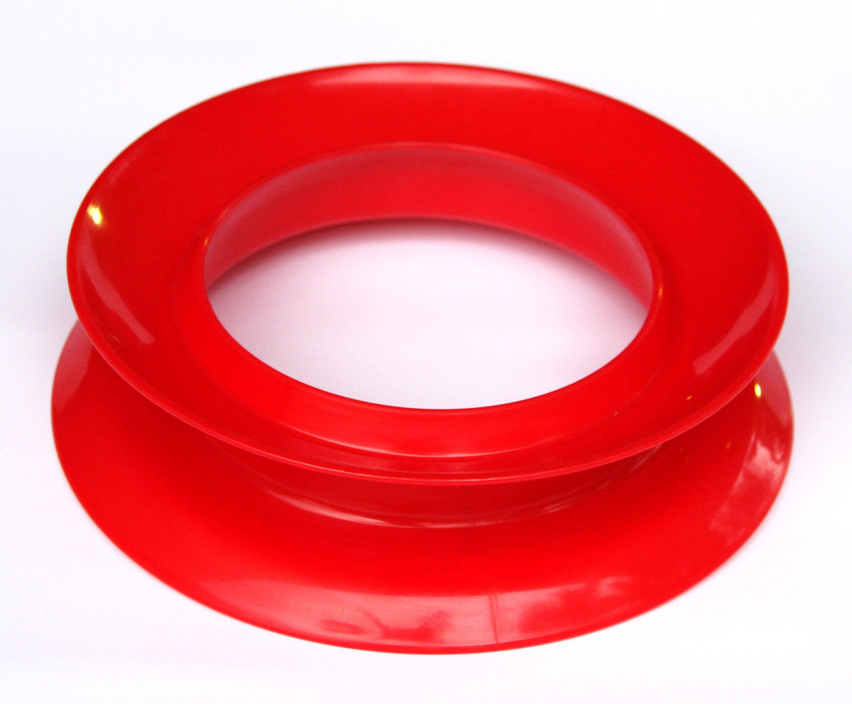 9-Inch Plastic Cuban Yo-Yo Hand Reel for Fishing, Lightweight & Tangle-Free