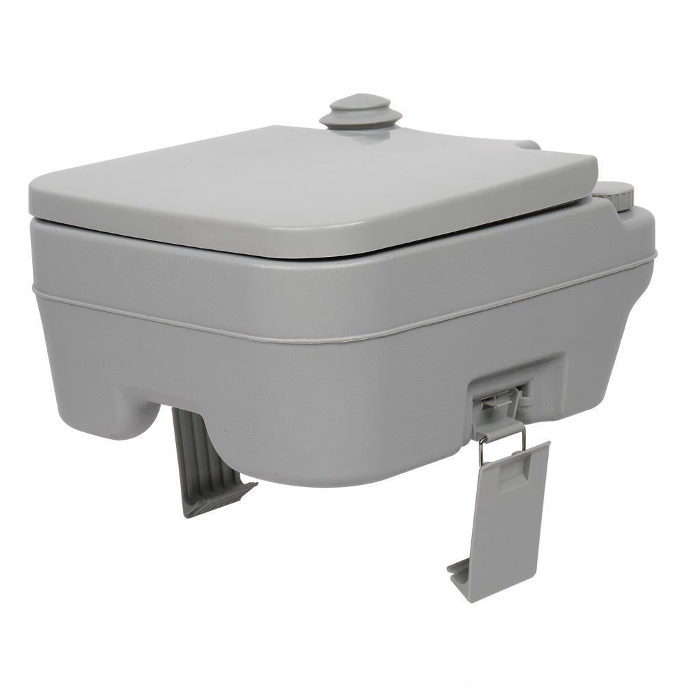 2.8 Gallon Portable Camping Toilet with Flush, Odor Proof, Leak Proof