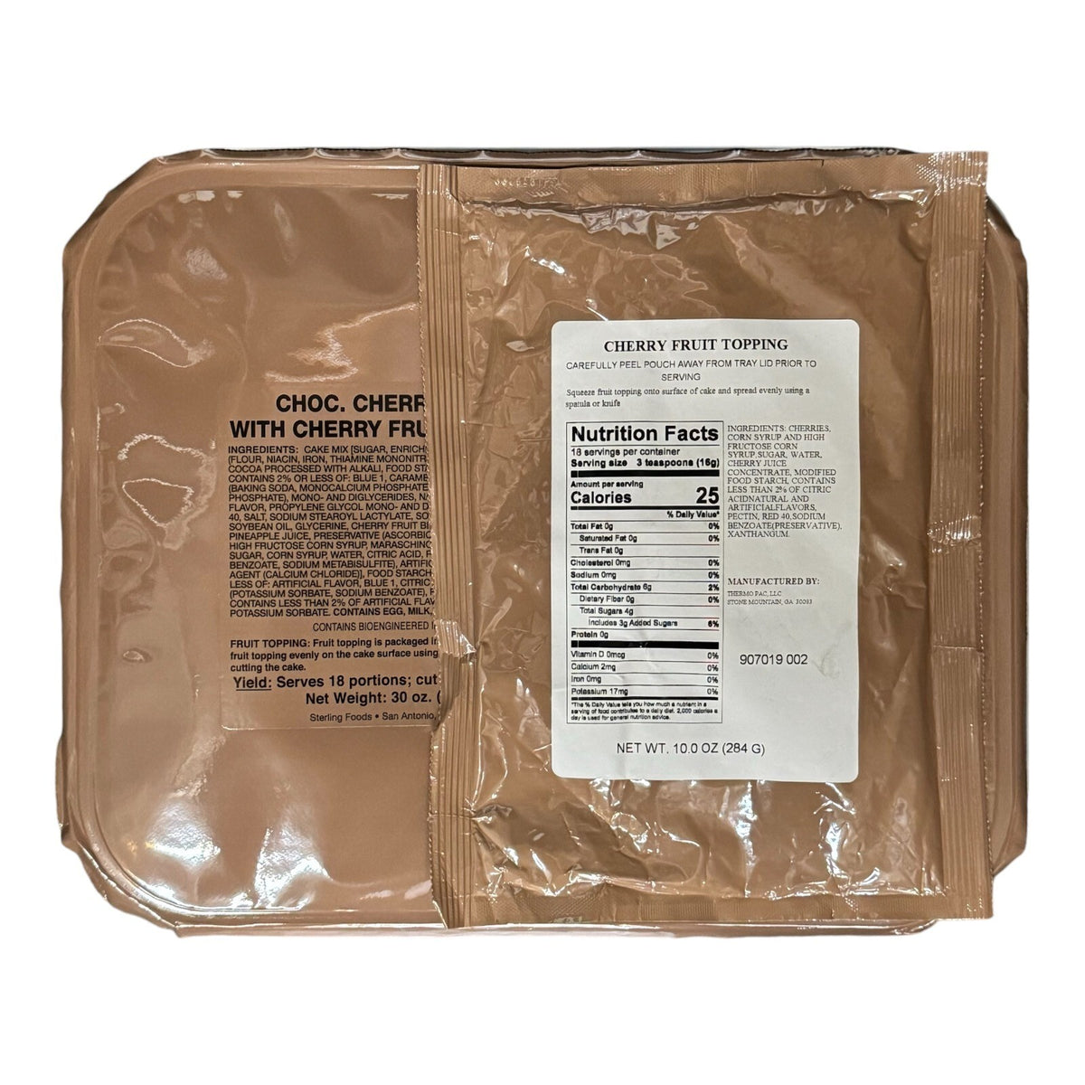 Military Surplus MRE Tray Packs - Variety of Flavors, Large Group Rations