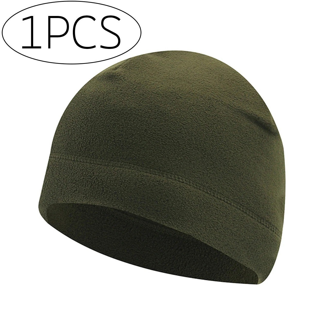 Unisex Winter Fleece Beanie Hat - Windproof Skiing & Outdoor Cap