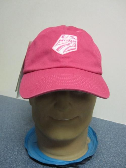 Women's Pink Twill Low Profile Adjustable Ball Cap - New