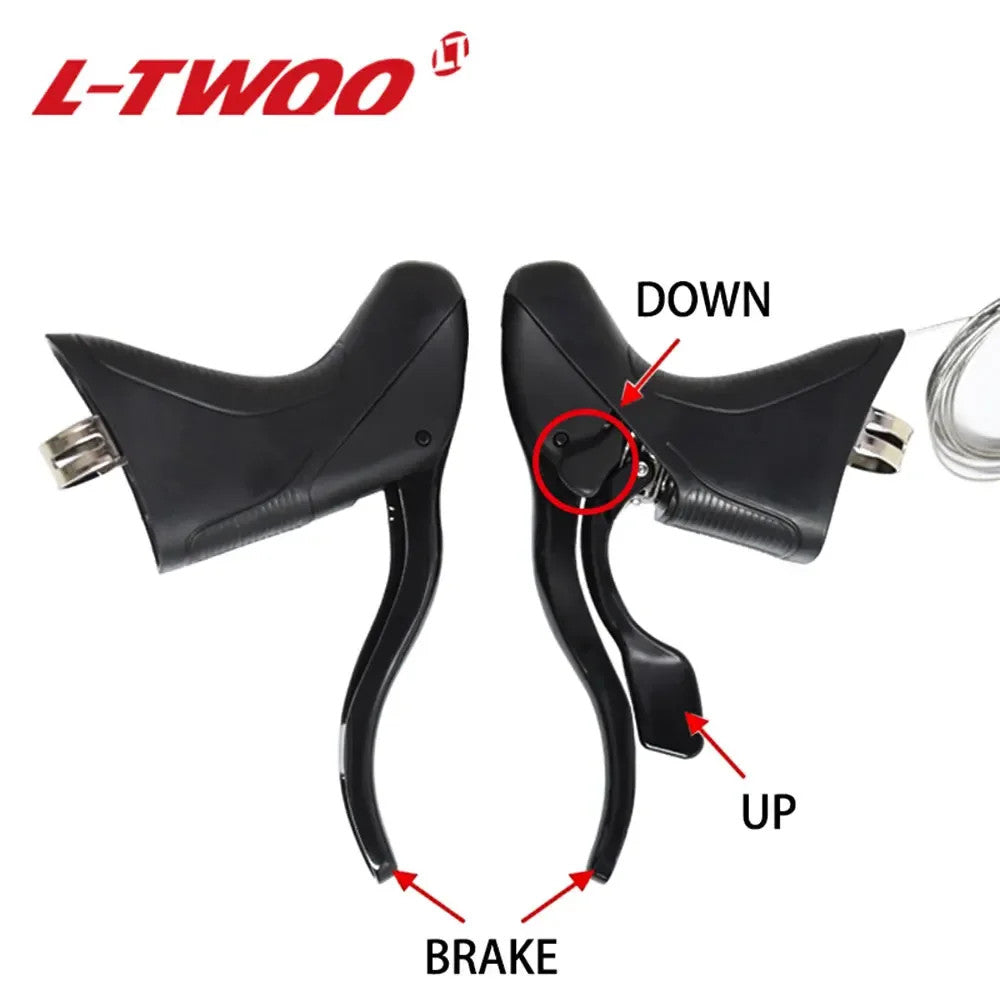 2x 11 Speed Road Bike Mechanical Groupset with Shifters and Derailleur