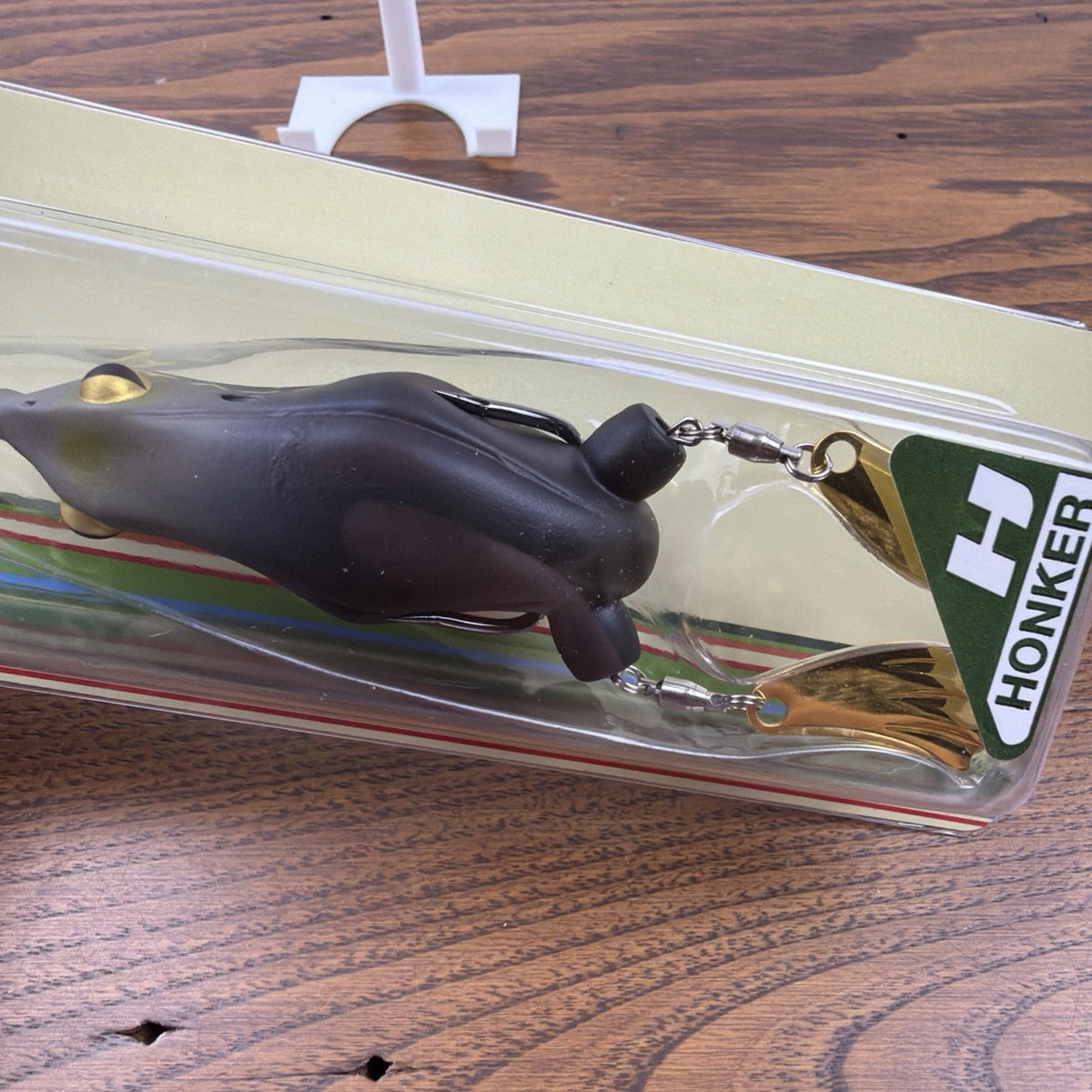 Watermelon Topwater Frog Lure 2.75 Inch 1/2oz for Bass Fishing