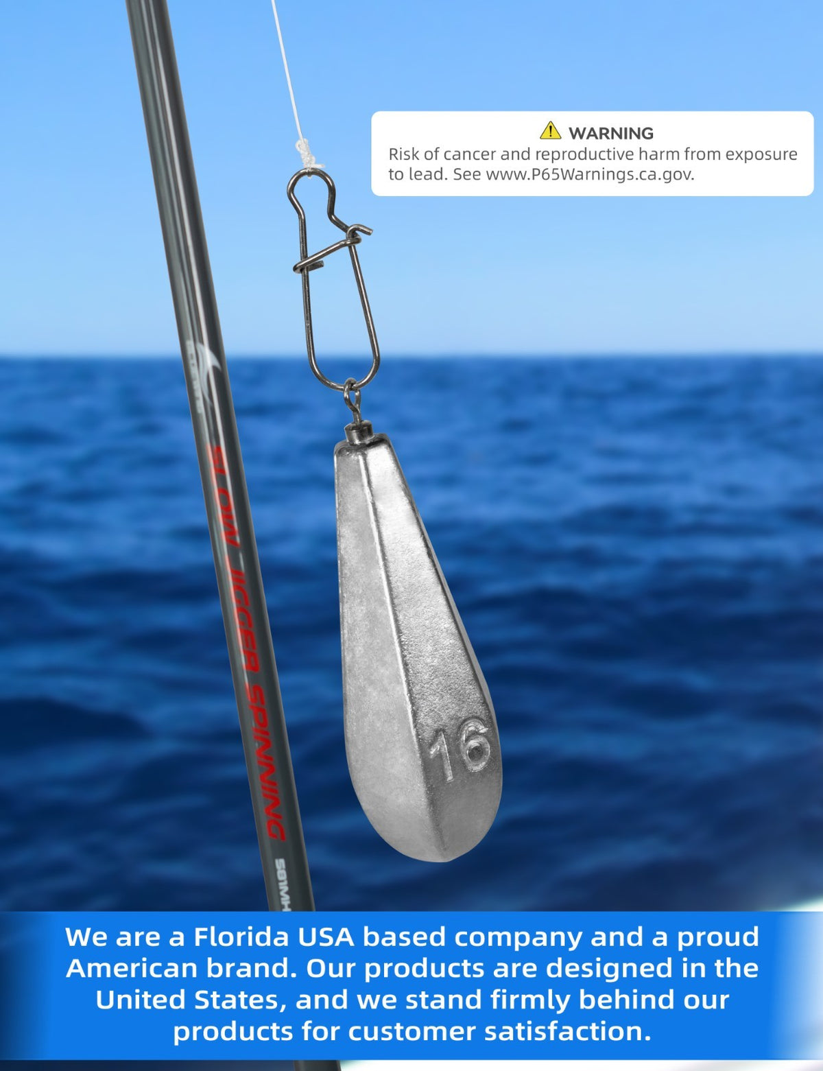 Saltwater Fishing Sinkers with Swivel for Deep Water Bottom Fishing - Multiple Sizes