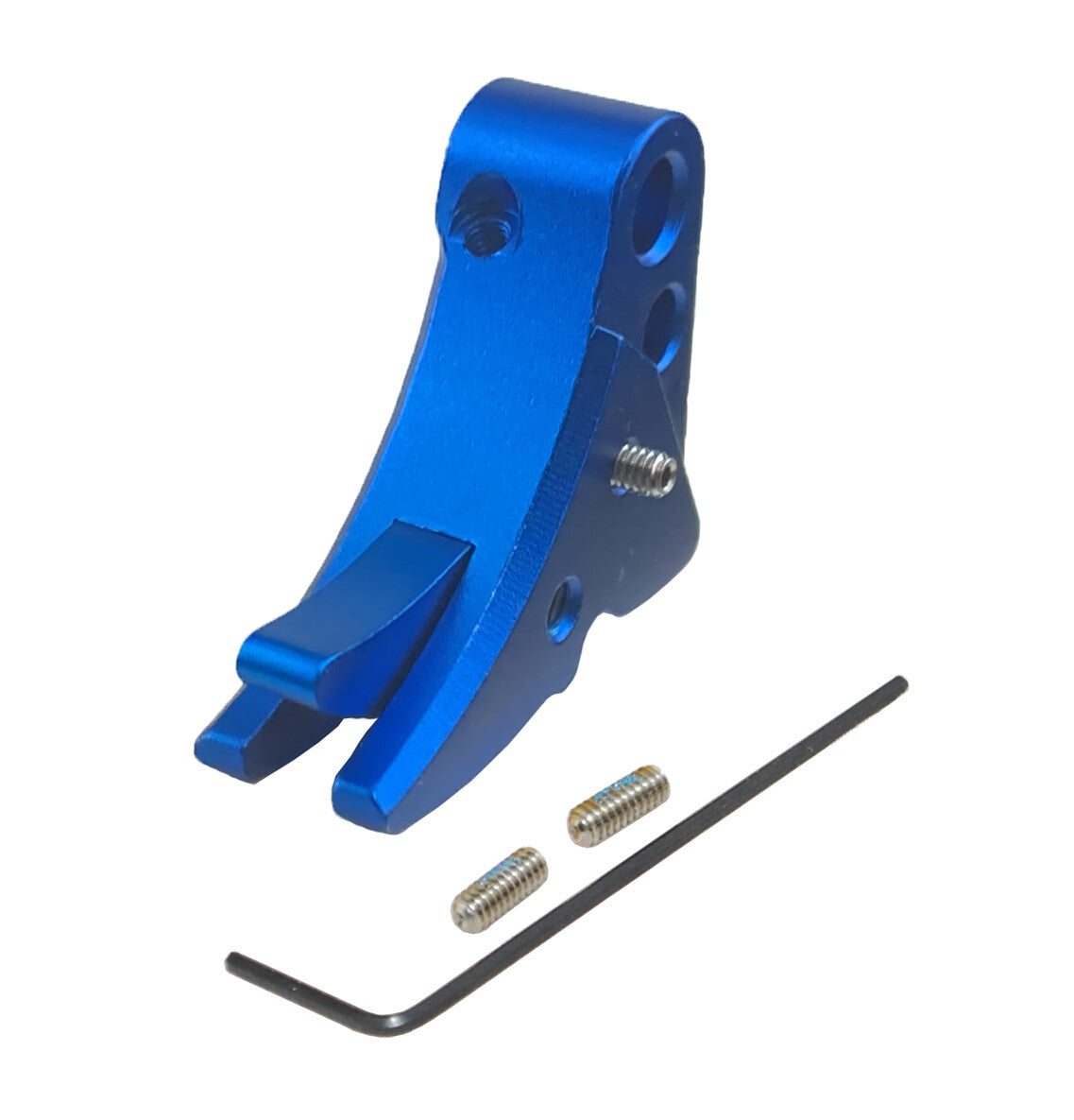 Anodized Aluminum Trigger Shoe with Safety for Gen 1-3 - Multiple Colors