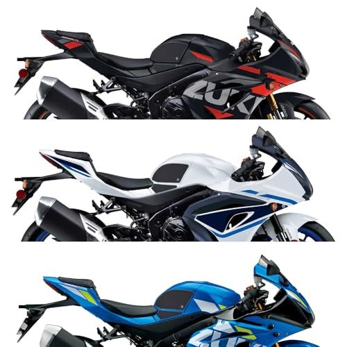 Motorcycle Fuel Tank Pad Protector for GSXR1000R 2017-2025 - Anti-Skid Fuel Tank Cover