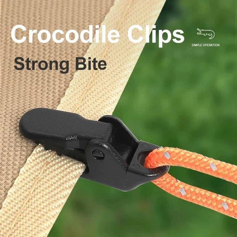 Heavy Duty Tarp Clips Clamps for Camping Canopies Tents Canvas - 50 Pieces
