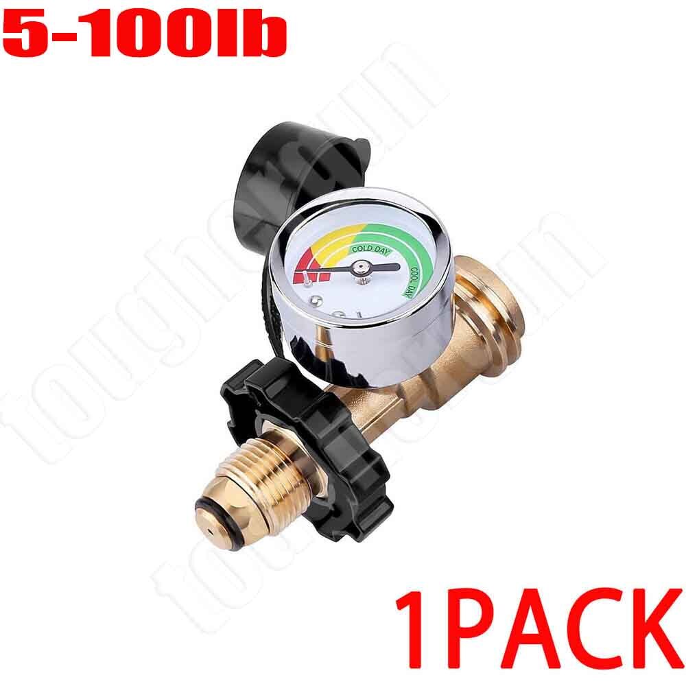 2 Pack Propane Tank Gauge Level Indicator for 5-100lb QCC1 Connect BBQ