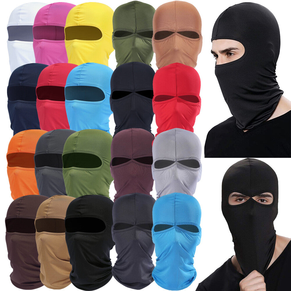 Unisex Full Face Ski Mask Windproof UV Sun Protection Hood