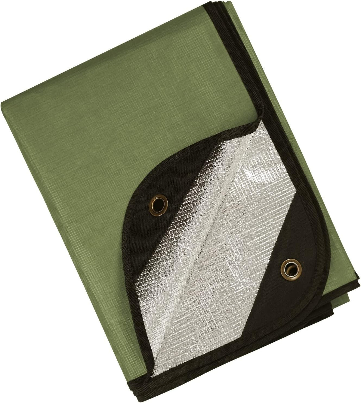Heavy Duty Emergency Survival Blanket - Reflective Thermal Tarp for Camping & Outdoors