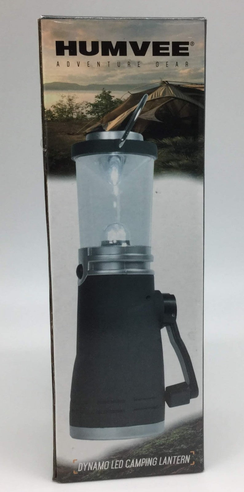 Humvee Hand Winding Rechargeable LED Camping Lantern - Portable Hiking Light