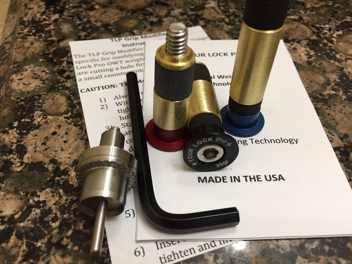Golf Club Counter Balance Weights Set 20g, 30g, 40g with Tools & Manual