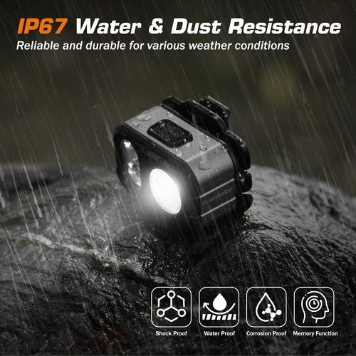 Rechargeable LED Headlamp Waterproof 7 Modes for Camping & Running