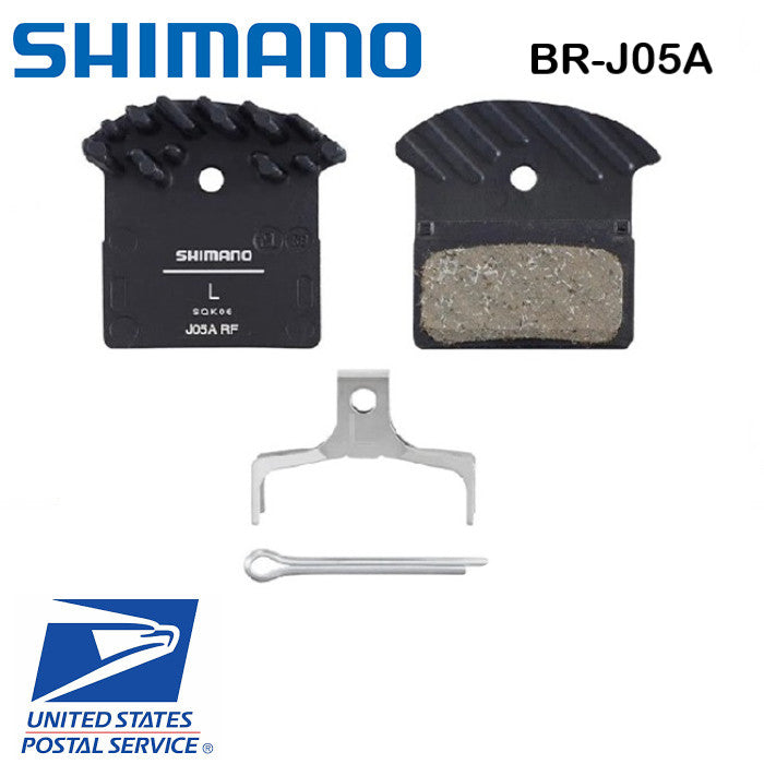 Shimano Resin Brake Pads for Hydraulic Disc Bikes - Durable, Quiet, Wet & Dry