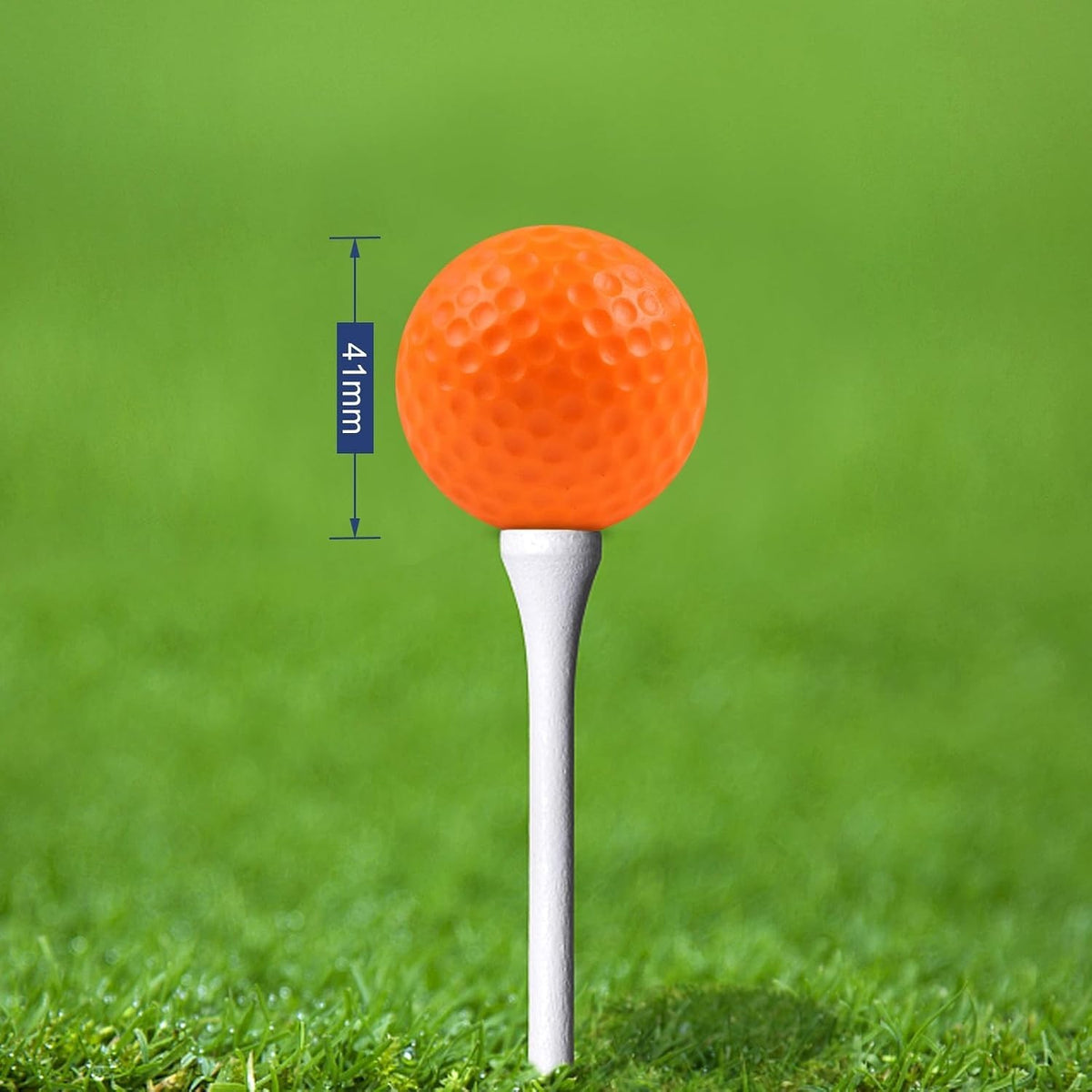 Foam Golf Balls 20 Pack - Practice Balls for Indoor & Outdoor Golf, 41mm