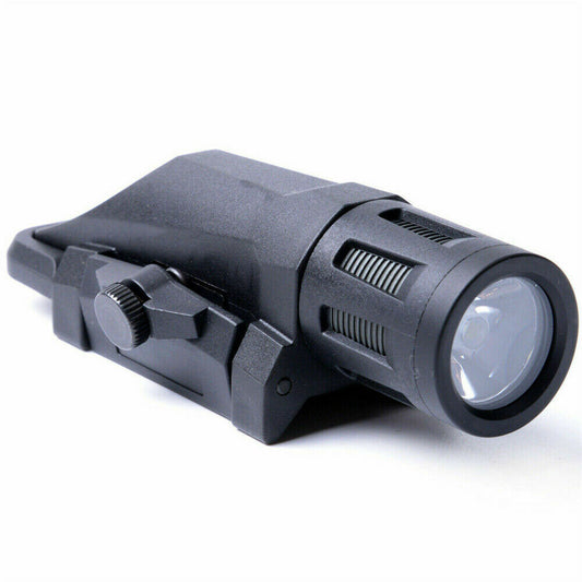 400 Lumen Tactical Weapon Mounted Flashlight with Rail Mount