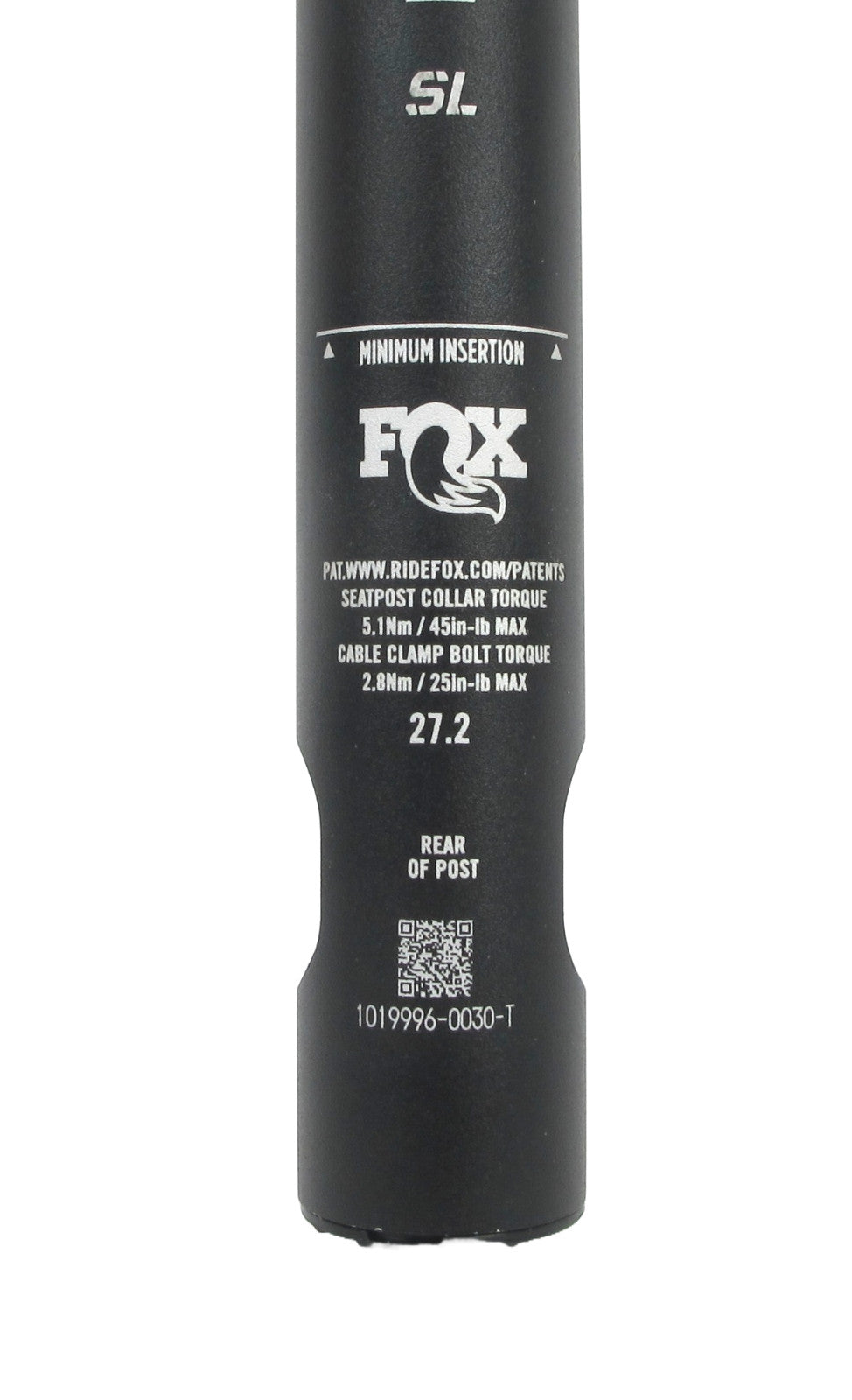 Fox Transfer SL 27.2 50mm Dropper Seatpost - Lightweight, Internal Routing