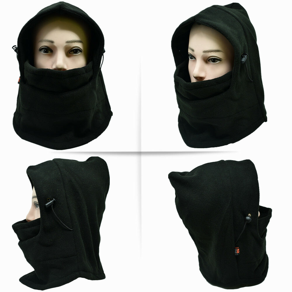 Full Face Winter Ski Mask Balaclava Beanie Fleece Trapper Outdoor Hat