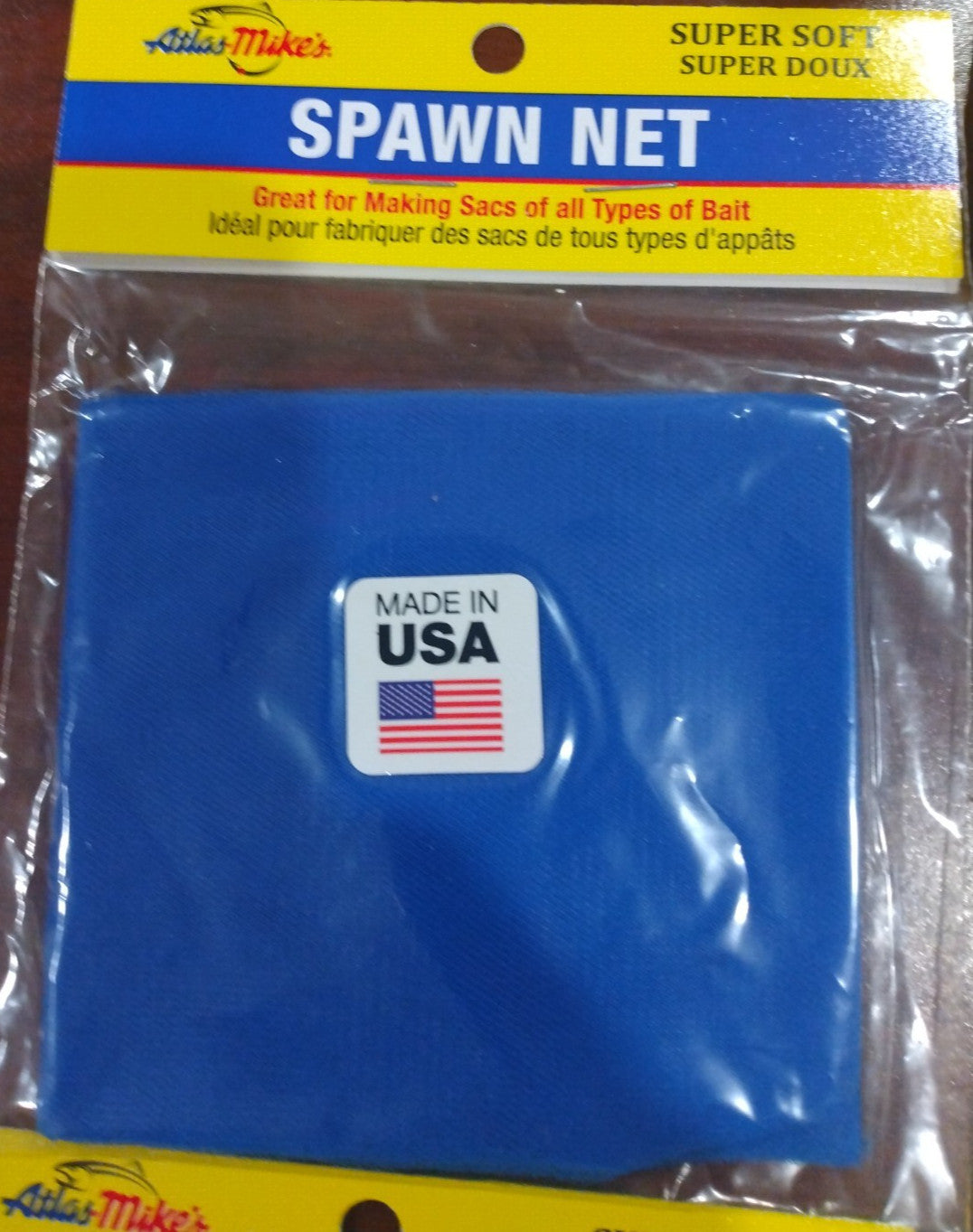 Fishing Net Square 4x4 Inch - 50 Pack for Salmon & Trout, Multiple Colors
