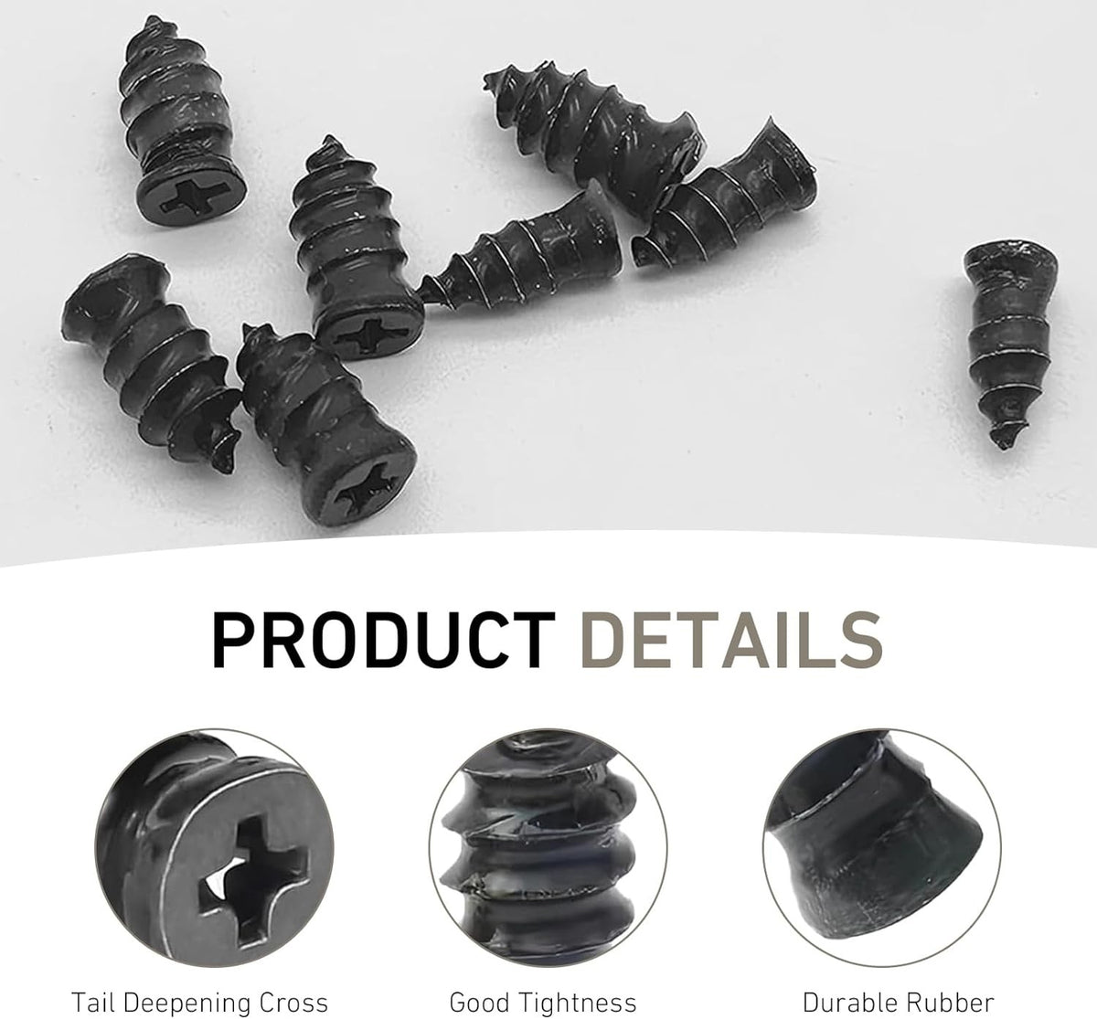 60PCS Tire Repair Kit with Self-Injecting Rubber Plugs and Screwdriver